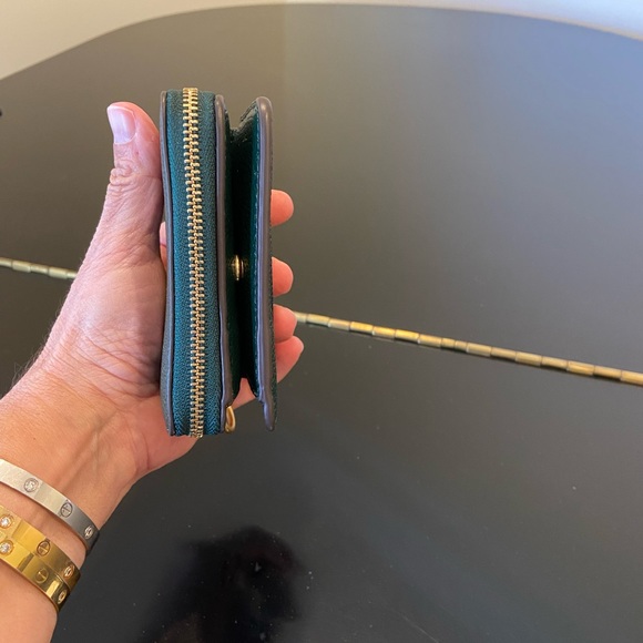 NWT AUTHENTIC LUXURY MINIMALIST RARE Tory Burch Perry Bombe Bi-Fold Wallet - Picture 6 of 17